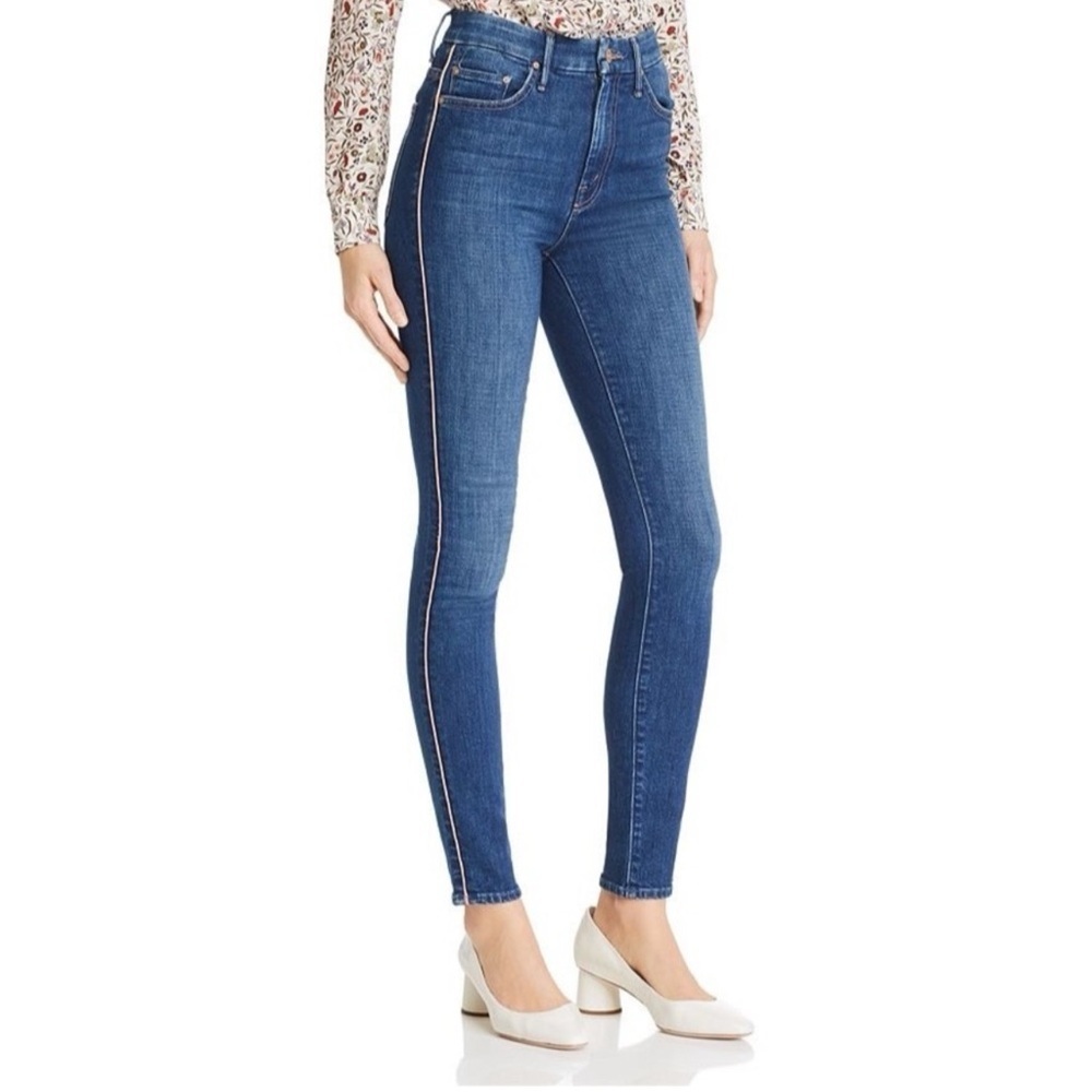 MOTHER High Waisted Looker Jeans - What I Had Before I Had You Sz 29
